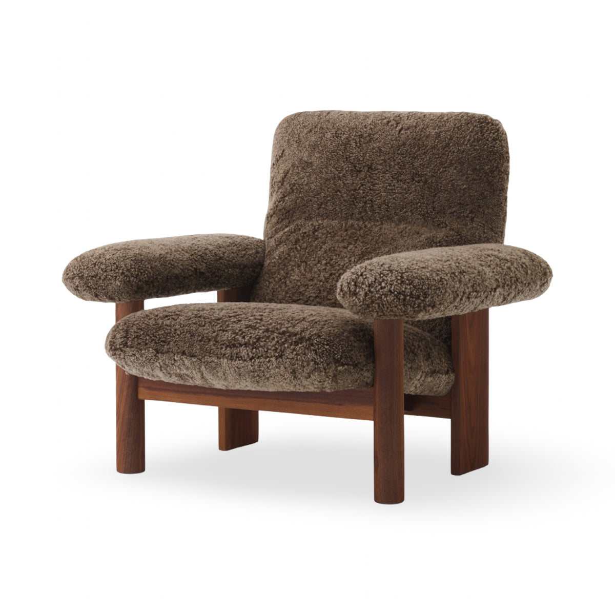 Audo Copenhagen Brasilia Lounge Chair - Sheepskin