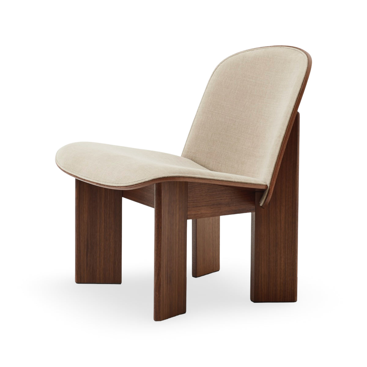 HAY Chisel Lounge Chair - Upholstered