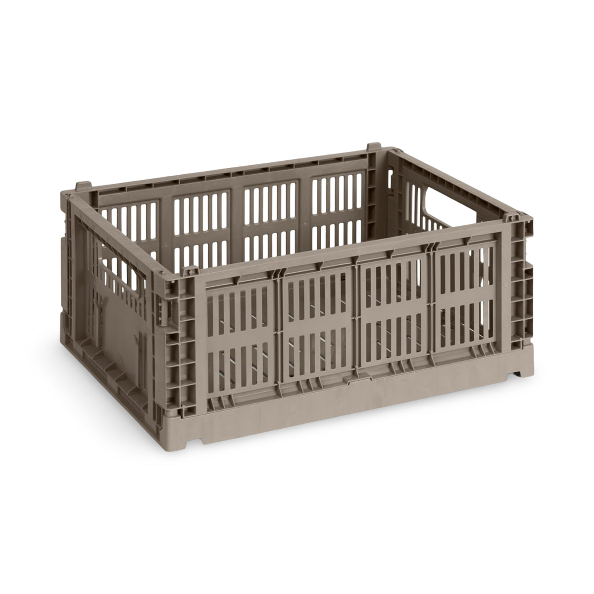 HAY Colour Crate - Medium - Warm Grey