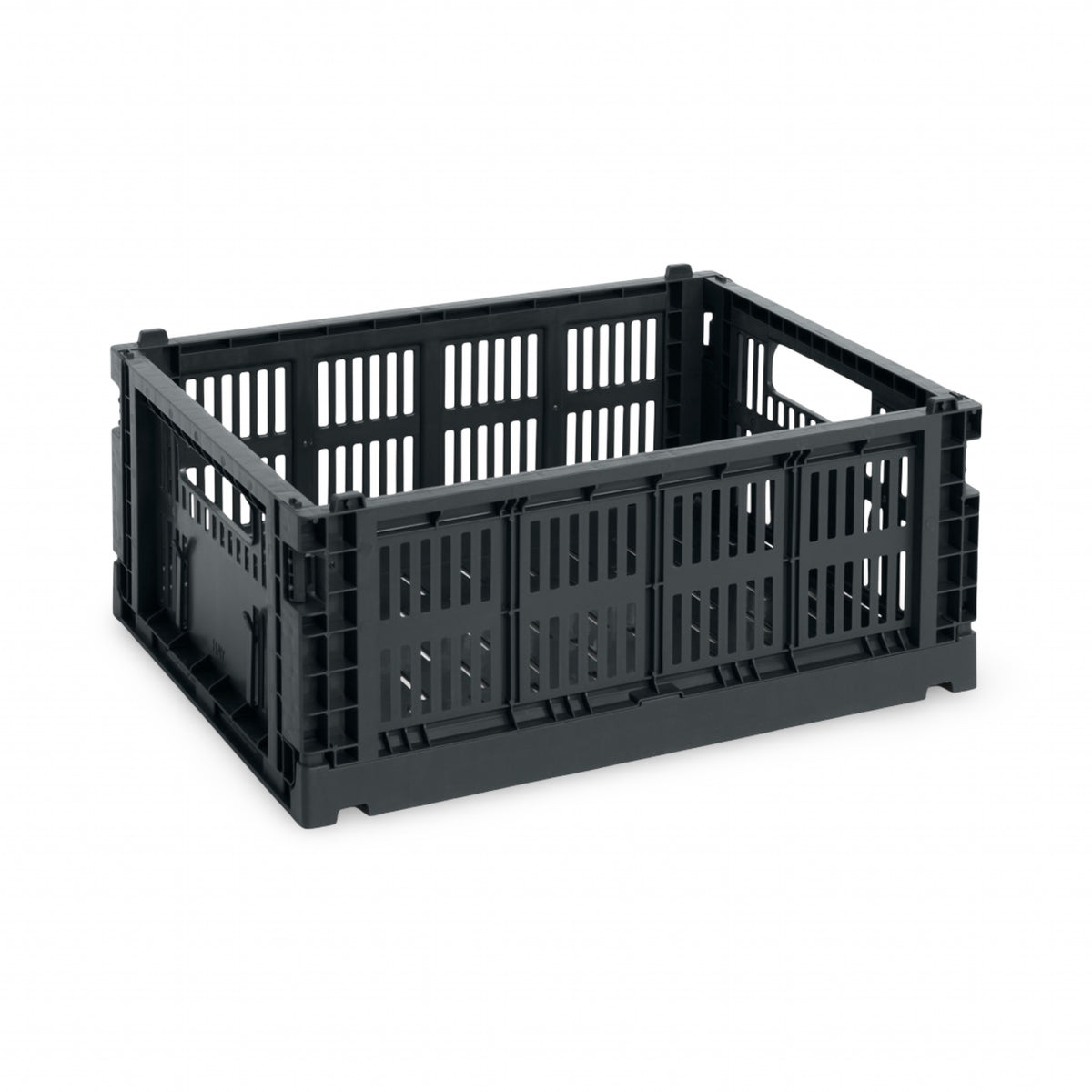HAY Colour Crate - Medium - Charcoal