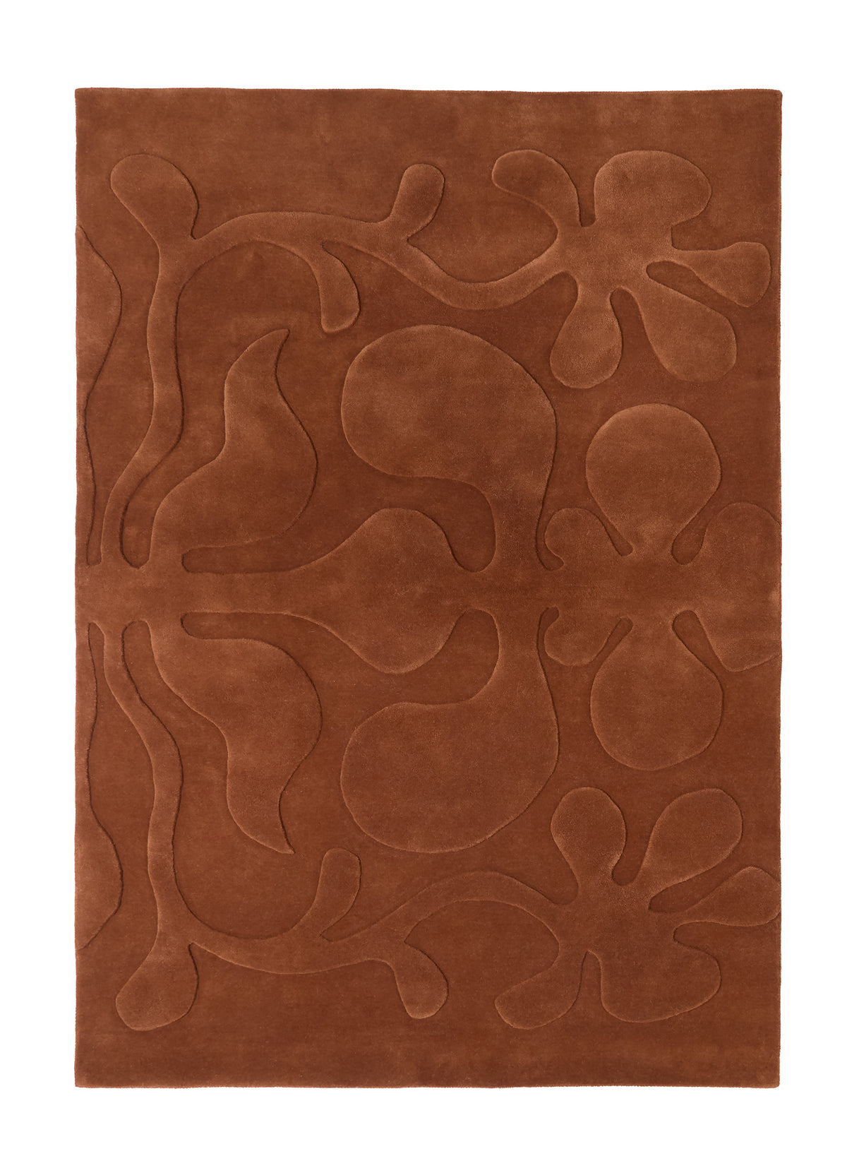 Nanimarquina Lucia Eames Rooted Terracotta Rug