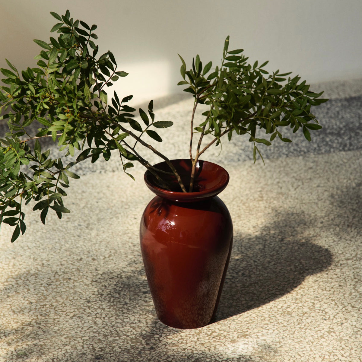 &Tradition Momento Vase - Red Brown (JH47)