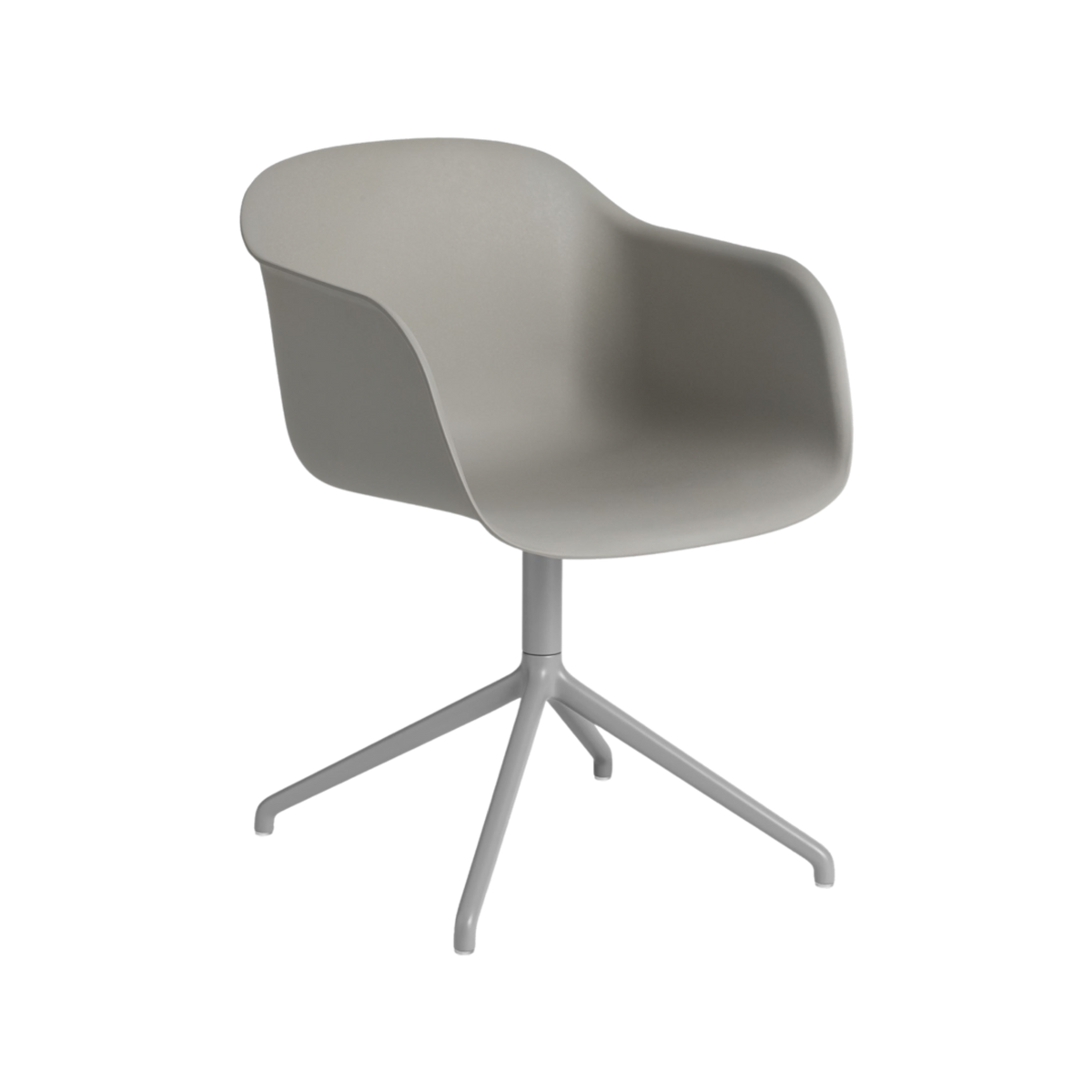Muuto Fiber Armchair - Swivel Base - Recycled Plastic