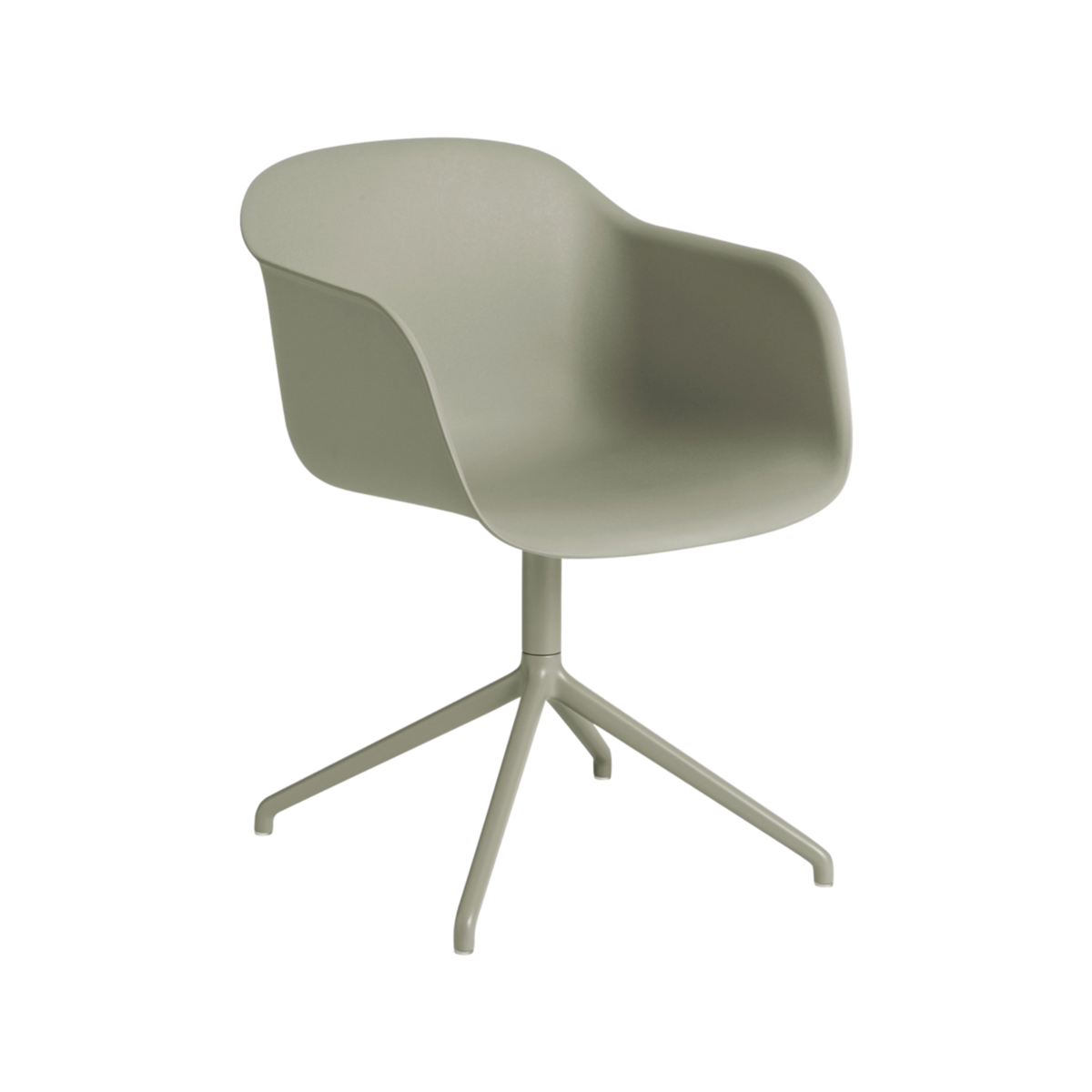 Muuto Fiber Armchair - Swivel Base - Recycled Plastic