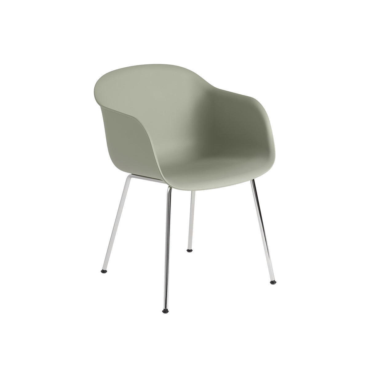 Muuto Fiber Armchair - Tube Base - Recycled Plastic