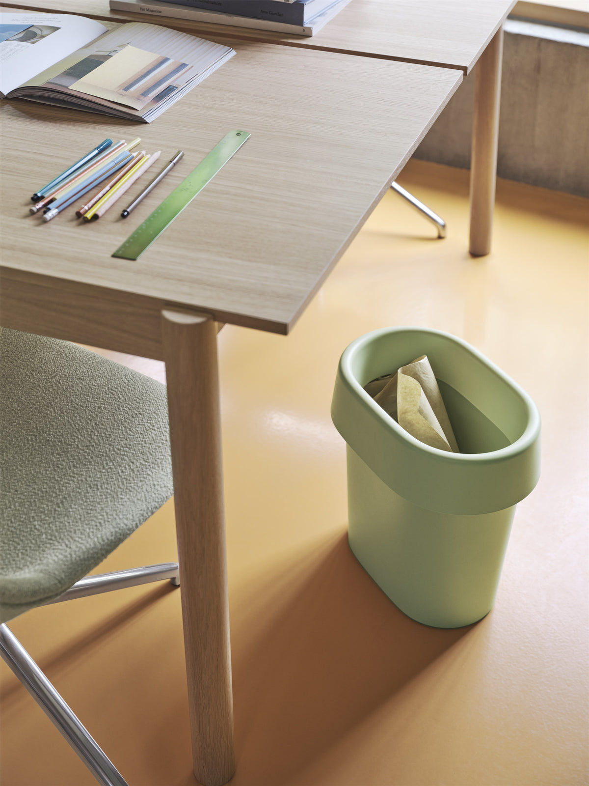 Muuto Reduce Paper Bin - Grey