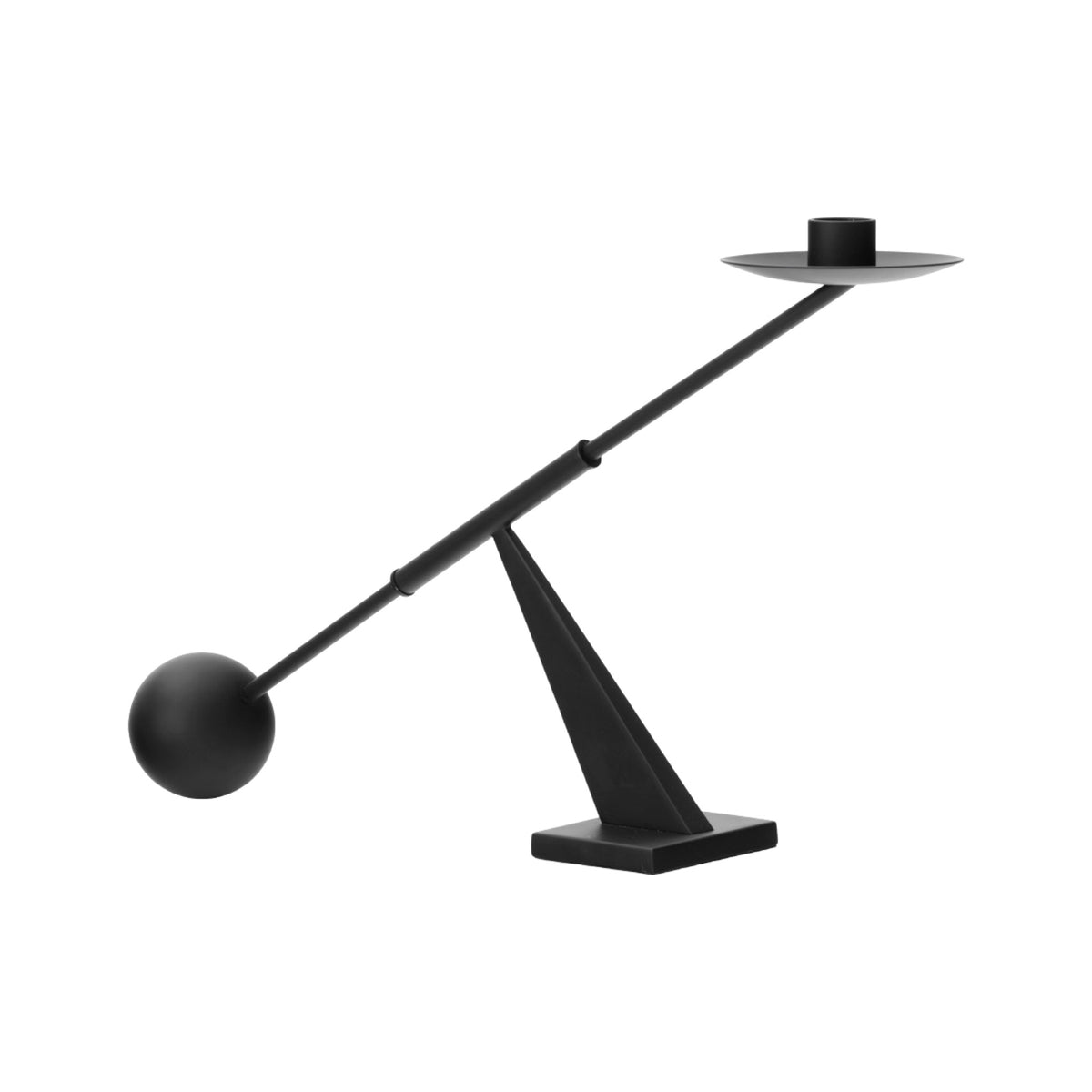 Audo Copenhagen Interconnect Candle Holder Small - Black