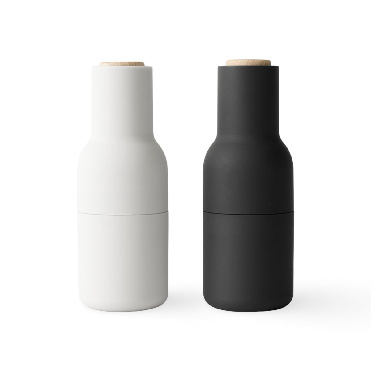 Audo Copenhagen Bottle Grinder - Ash/Carbon & Beech