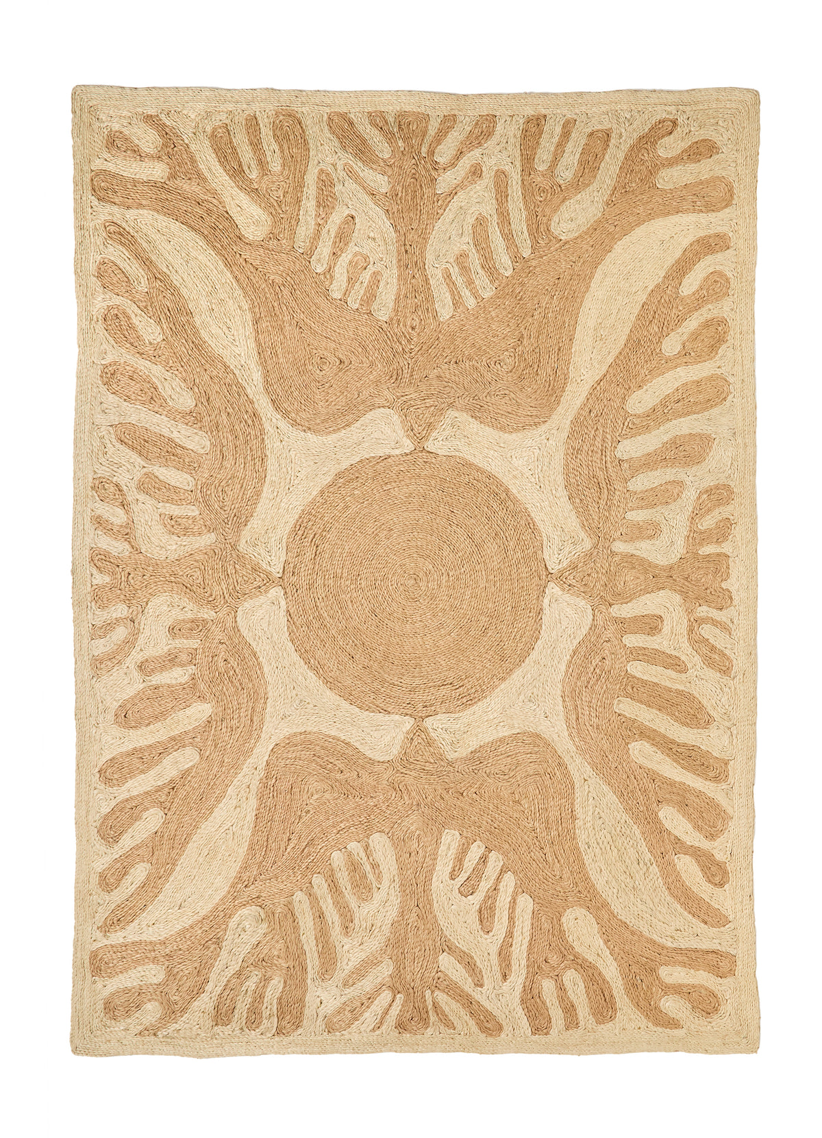 Nanimarquina Lucia Eames Sunbirds Naturals Rug