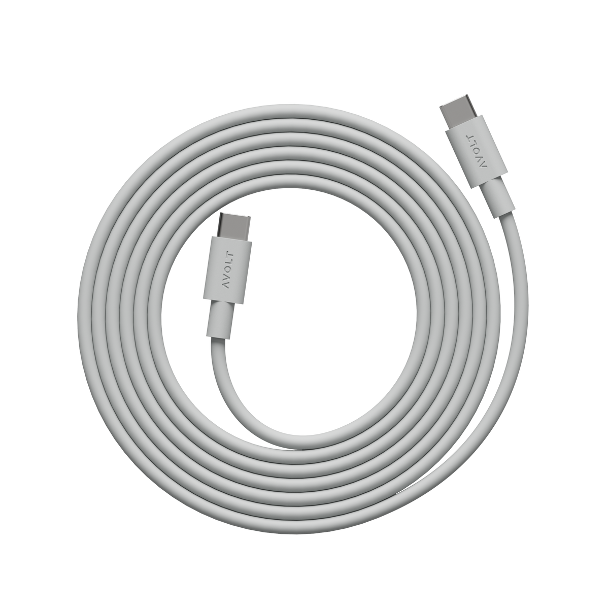 AVOLT Cable 1 USB-C to USB-C Cable - Gotland Grey