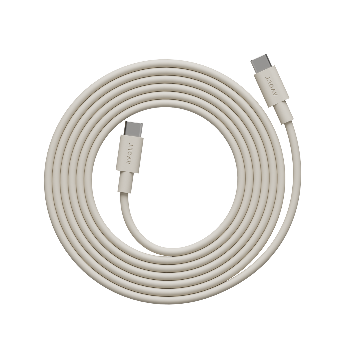 AVOLT Cable 1 USB-C to USB-C Cable - Nomad Sand