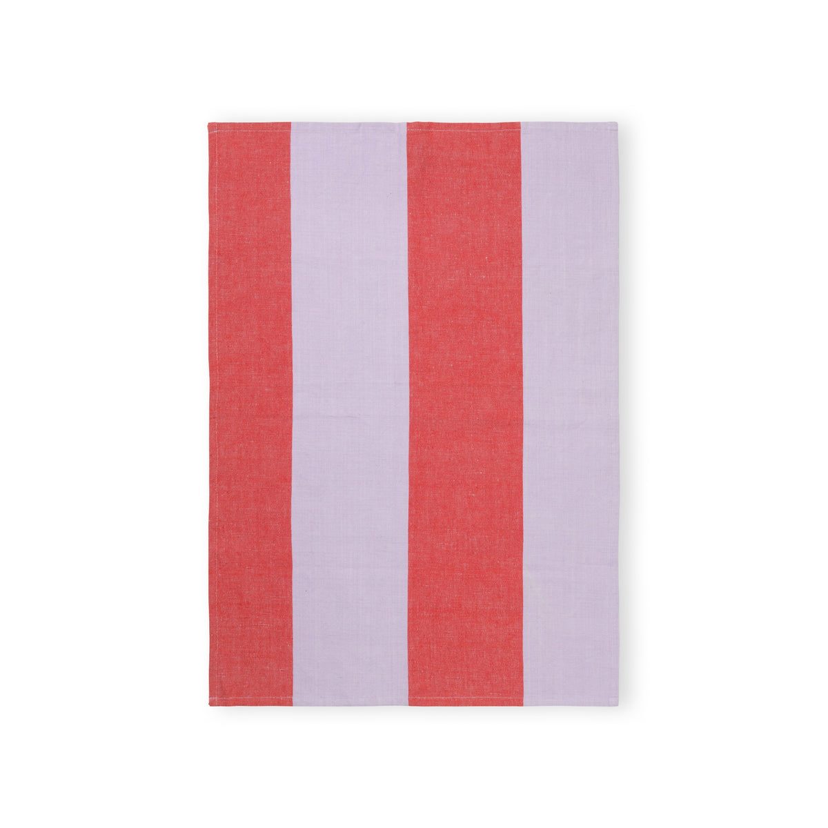 Ferm Living Hale Tea Towel - Red/Lilac