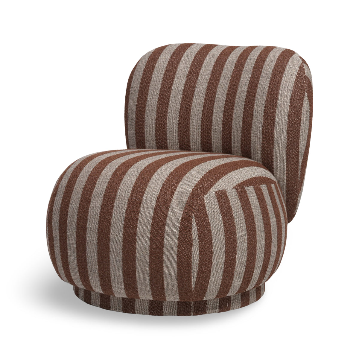 Ferm Living Rico Piccolo Lounge Chair with Swivel - Louisiana