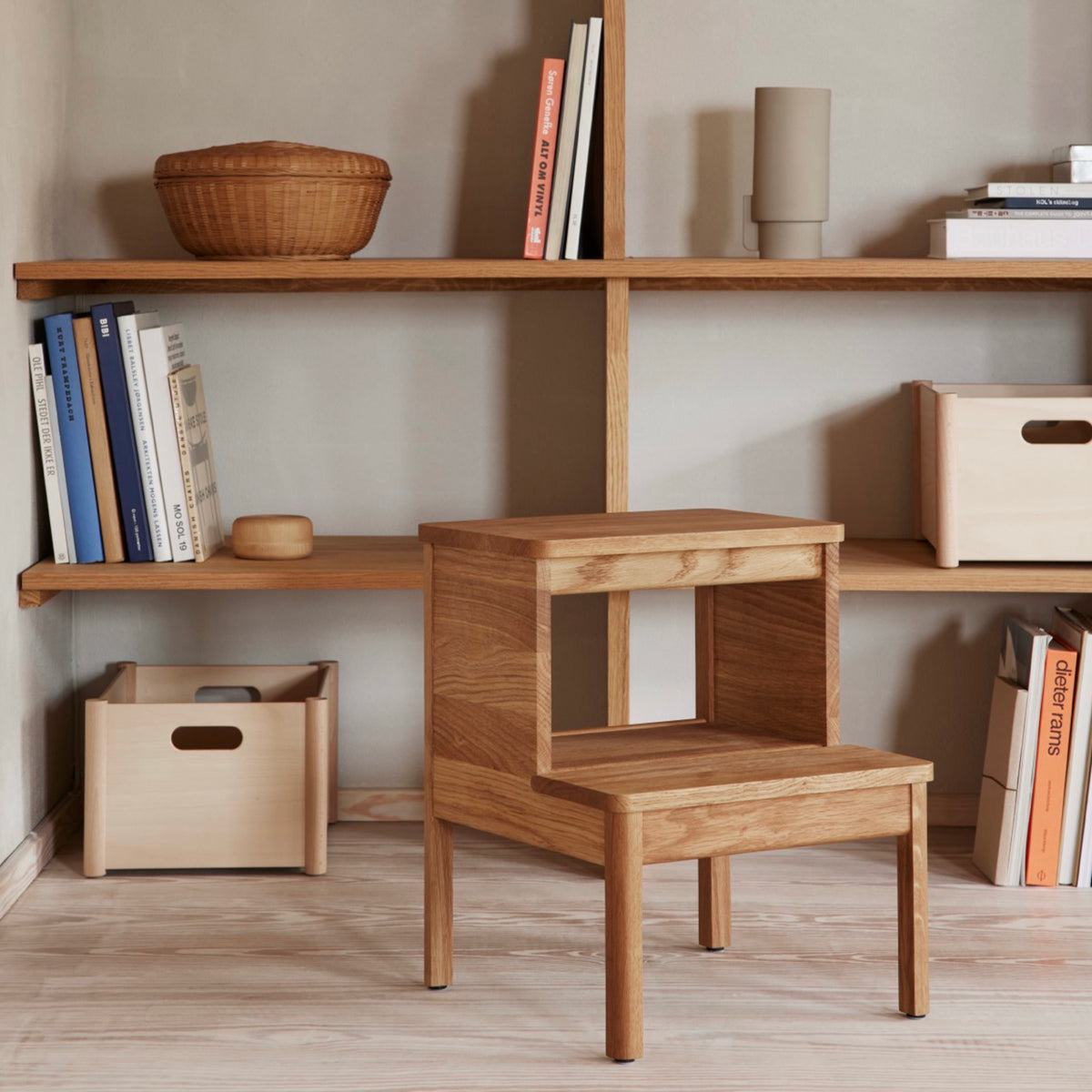 Form & Refine A Line Step Stool
