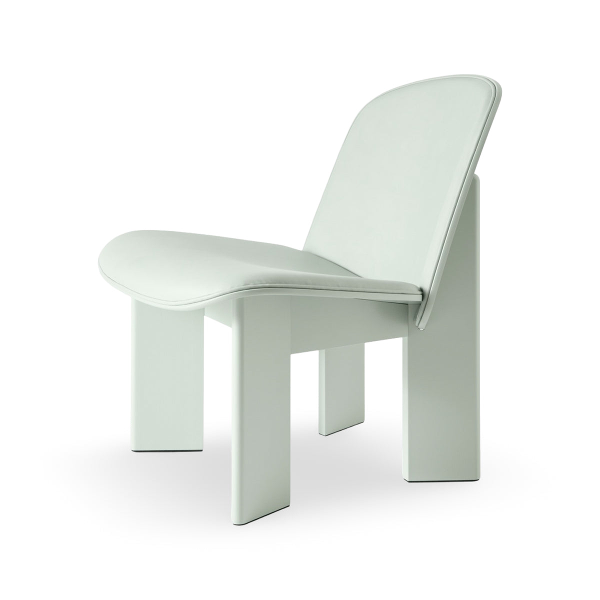 HAY Chisel Lounge Chair - Leather