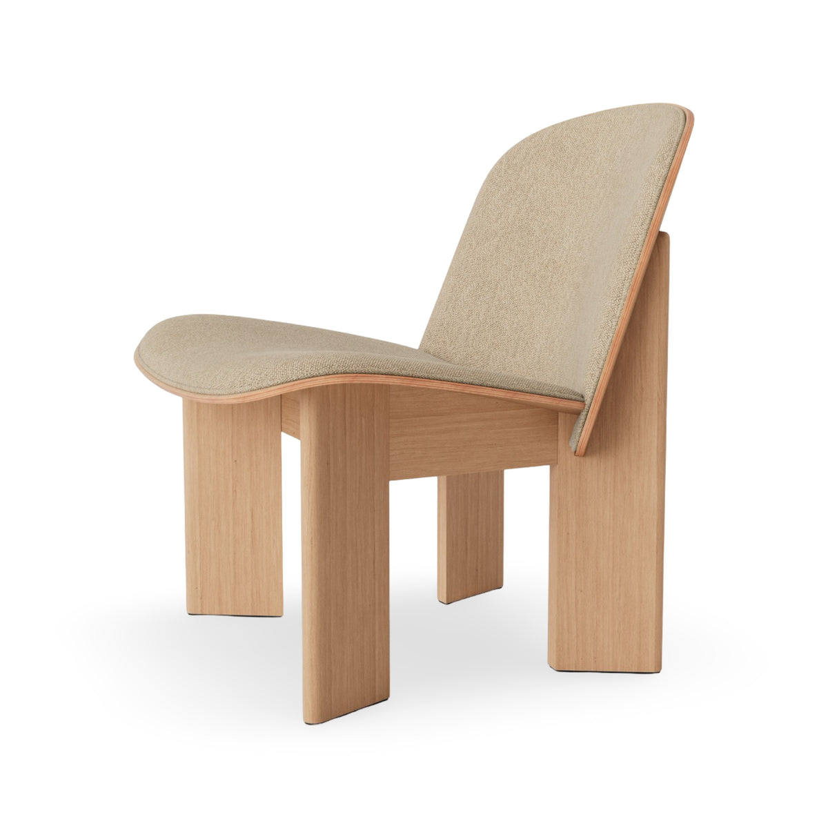 HAY Chisel Lounge Chair - Upholstered