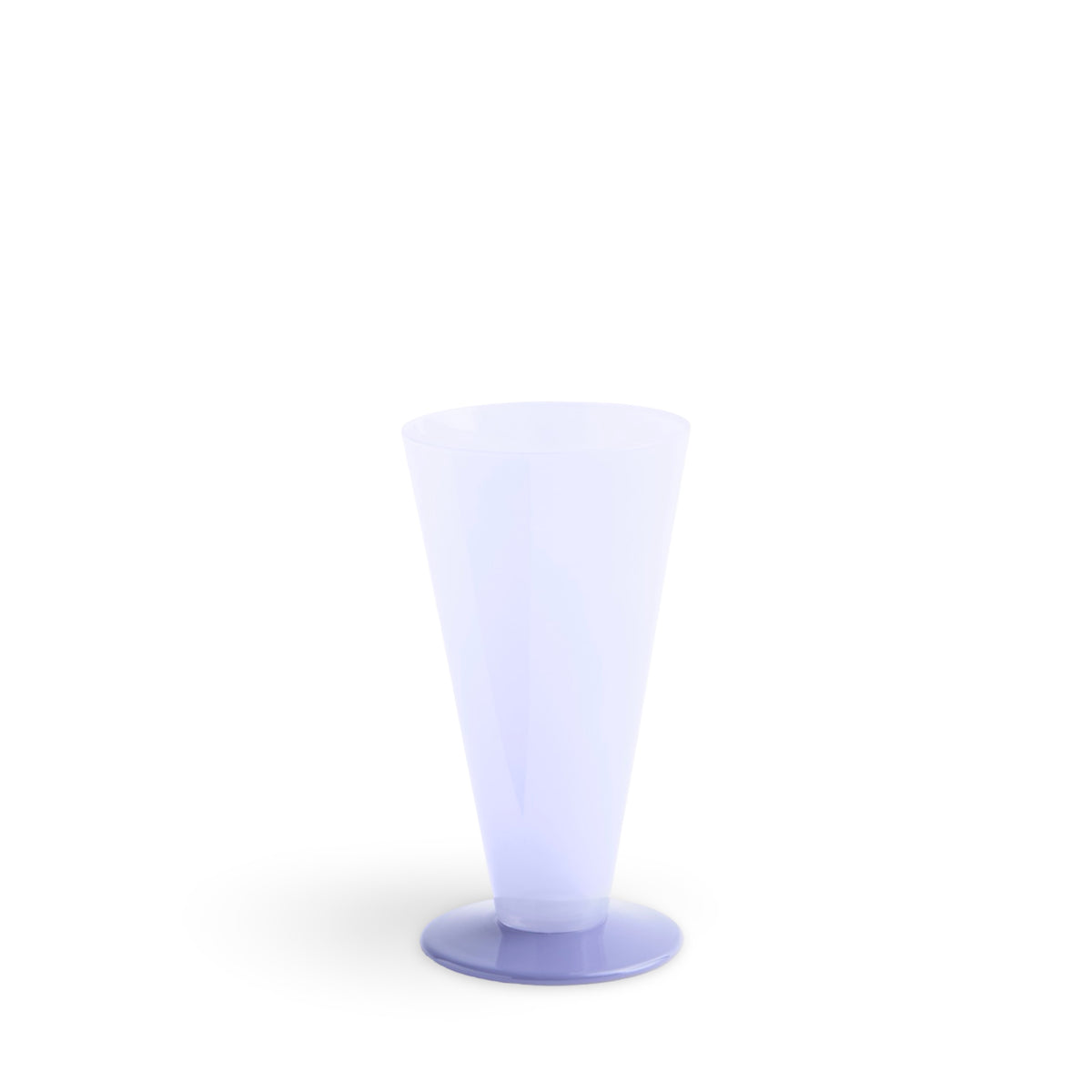 HAY Conical Vase Small - Light Blue & Lavender Blue