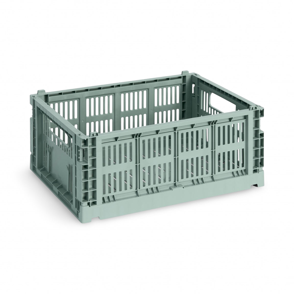 HAY Colour Crate - Medium - Sage Green