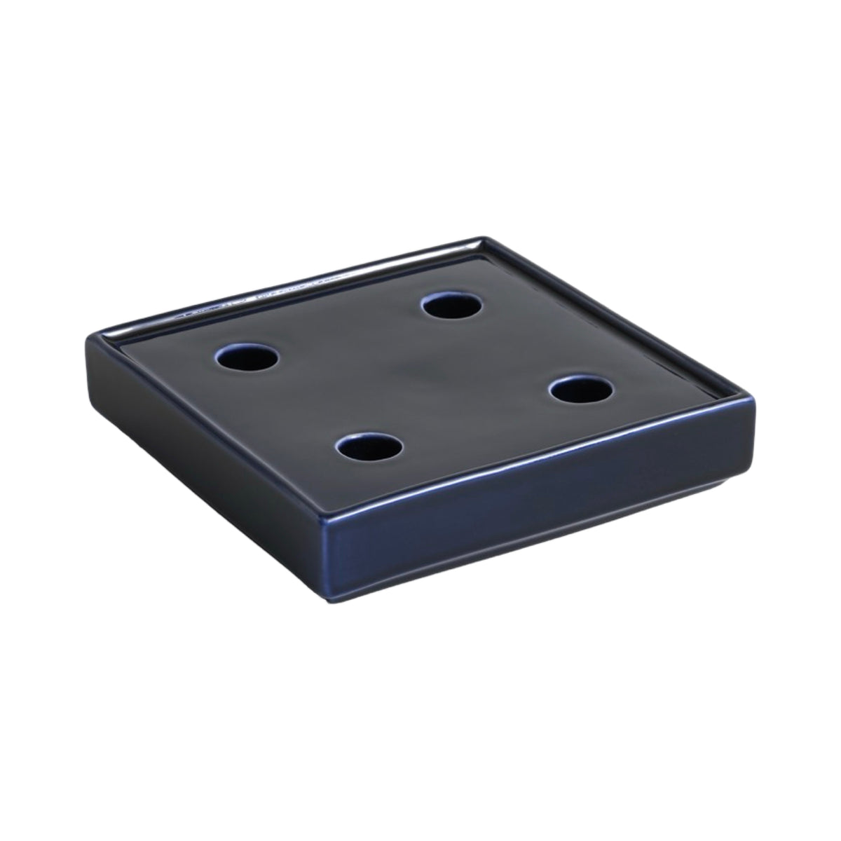 HAY Mattone Candle Holder Large - Dark Blue