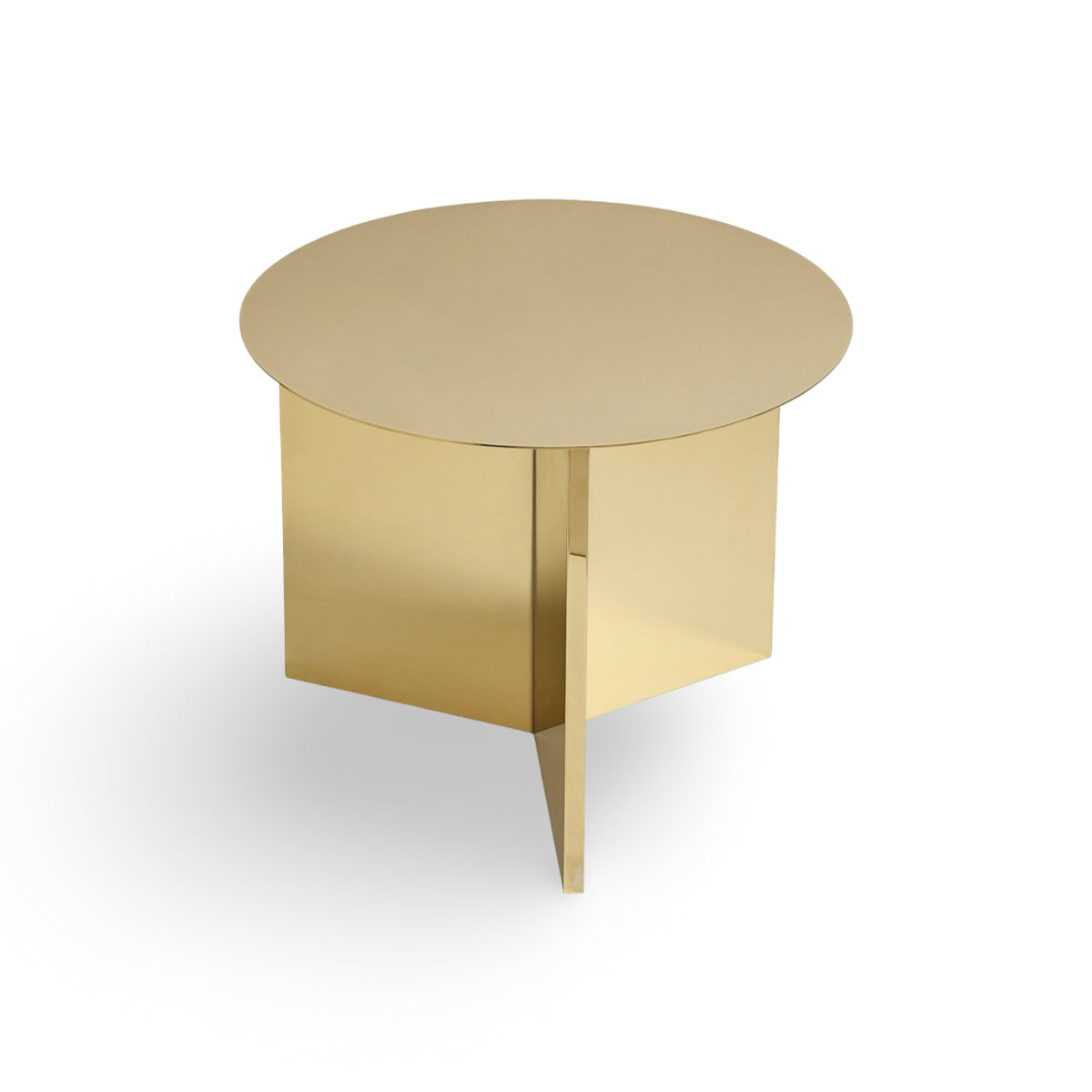 HAY Slit Metal Coffee Table - Ø45cm