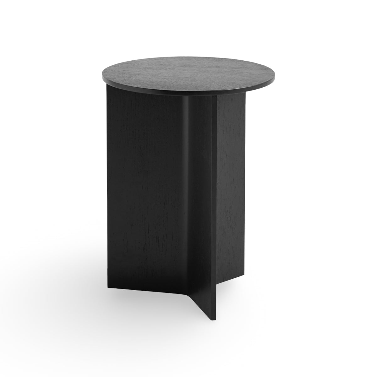 HAY Slit Wood Side Table - High