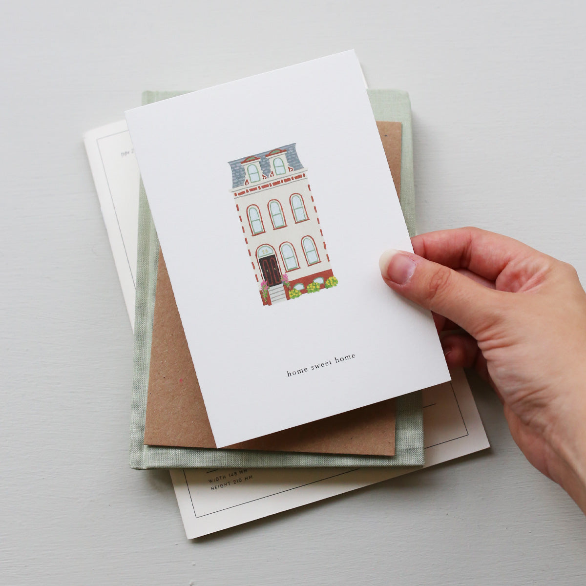 Kartotek Greeting Card - Home (Home Sweet Home)