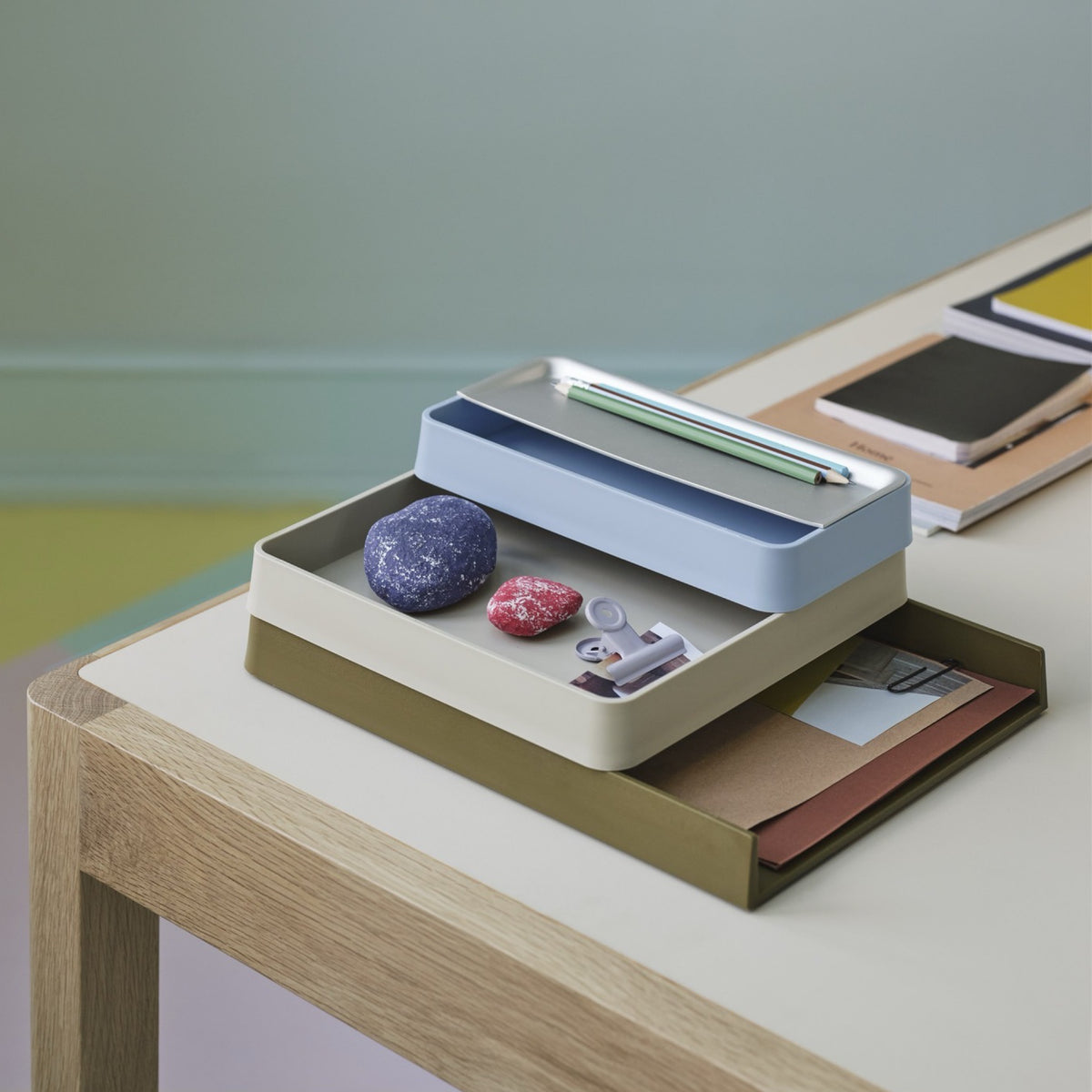 Muuto Arrange Desktop Tray 32 x 25 cm - Grey