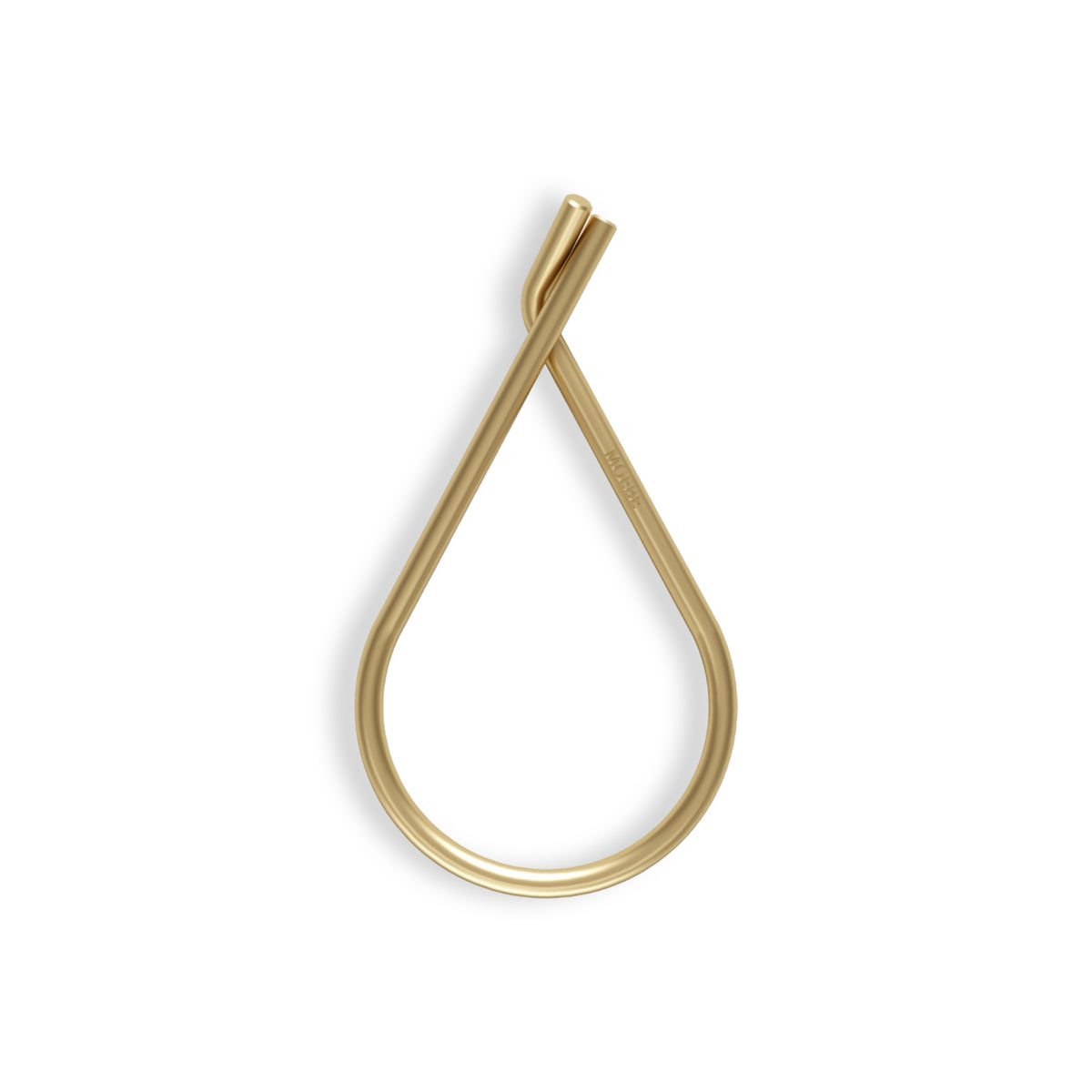 Moebe Key Ring - Brass