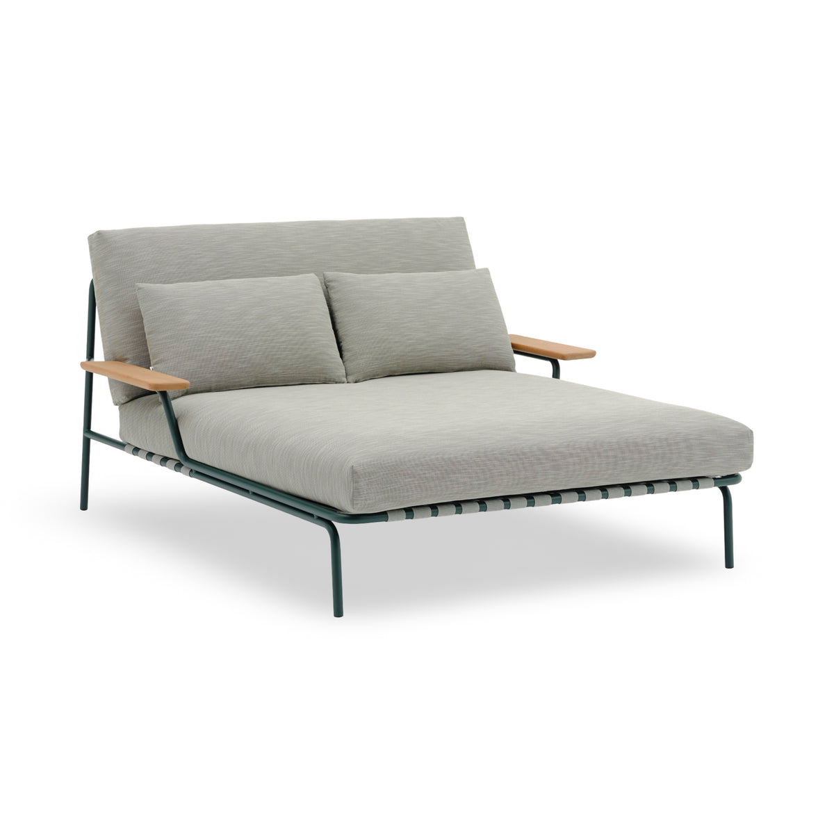 Muuto Settle Outdoor Lounge Bed with Armrest