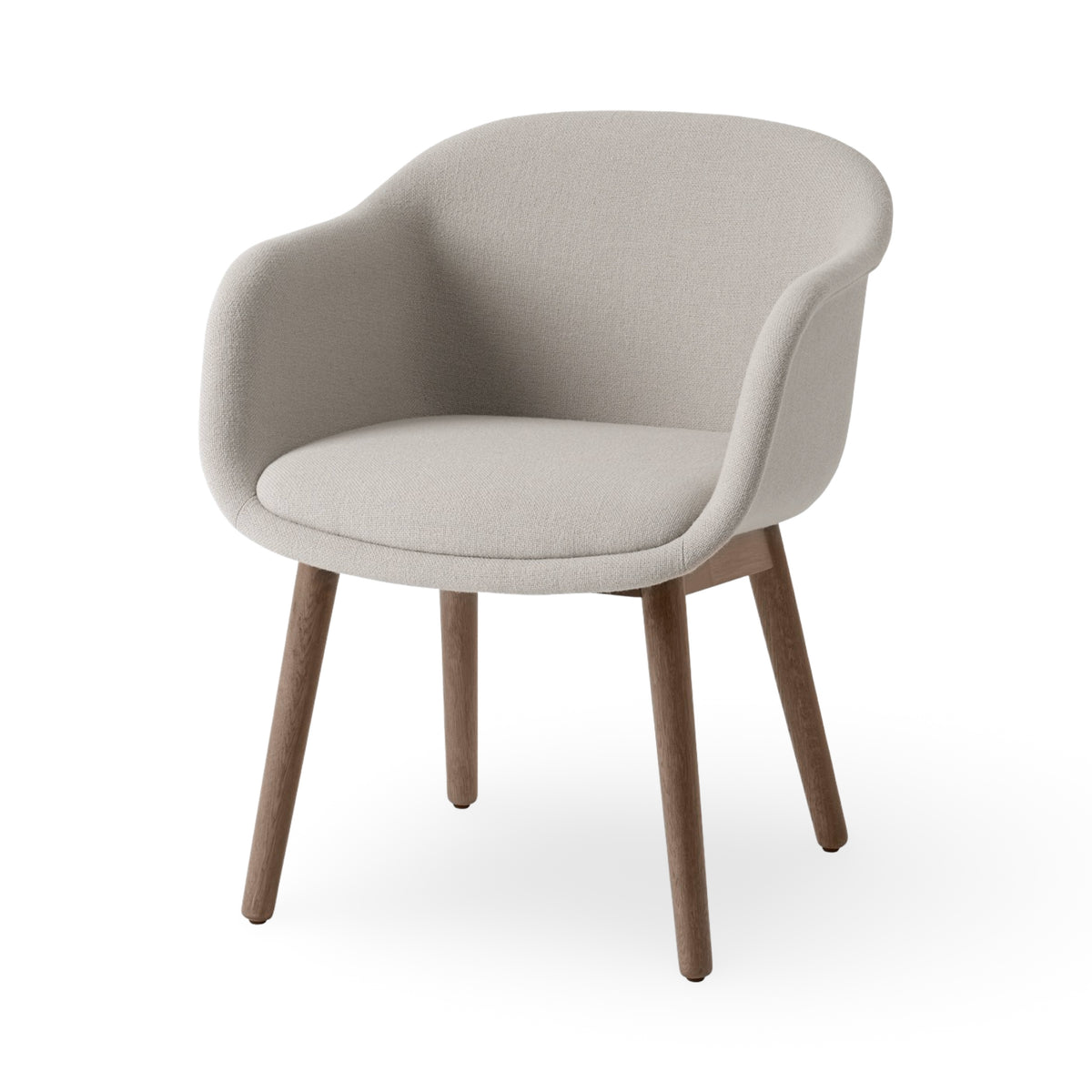 Muuto Fiber Conference Armchair - Wood Base