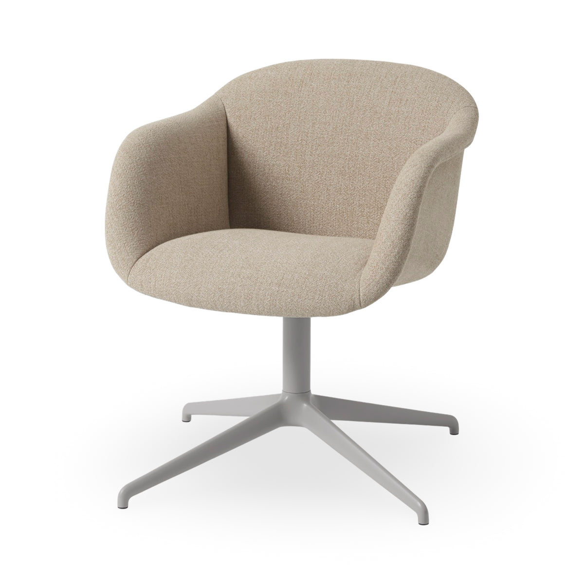Muuto Fiber Soft Armchair - Swivel Base