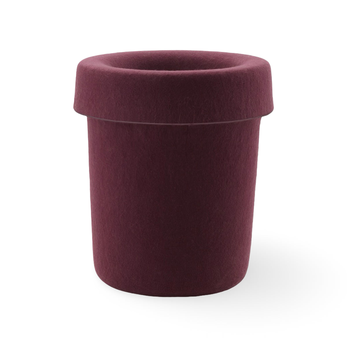 Normann Copenhagen Hide Storage Bin - Burgundy