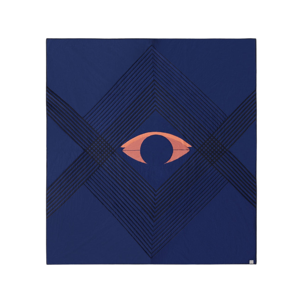 &Tradition The Eye Bedspread - Blue (AP9)