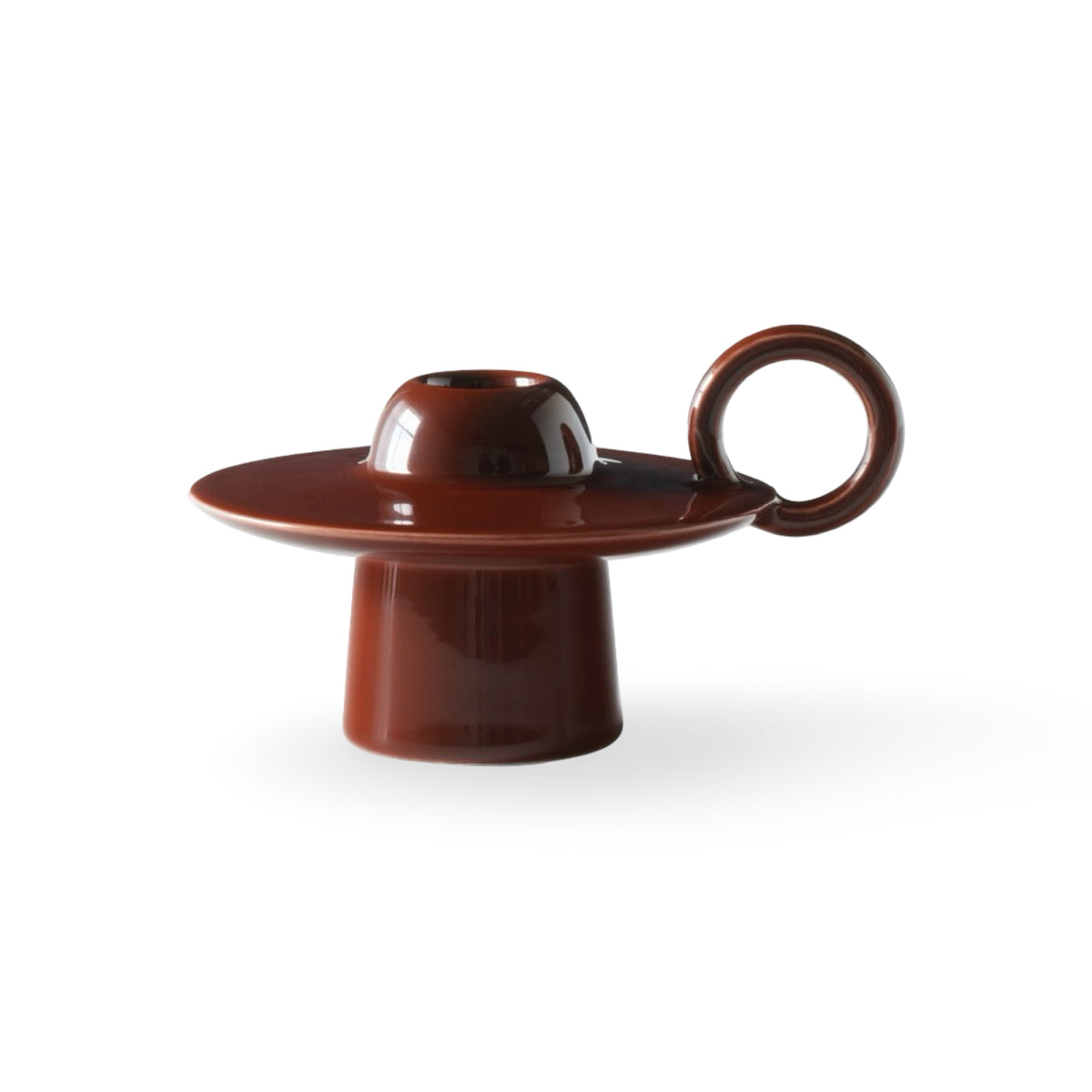 &Tradition Momento Candleholder - Red Brown (JH39)