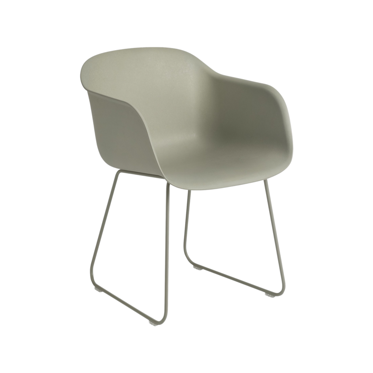 Muuto Fiber Armchair - Sled Base - Recycled Plastic