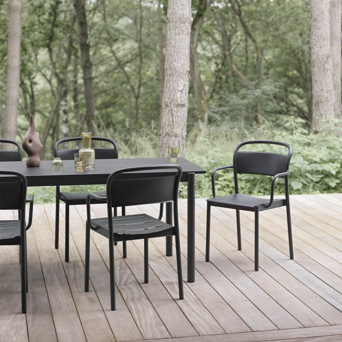 Muuto Linear Steel Outdoor Armchair