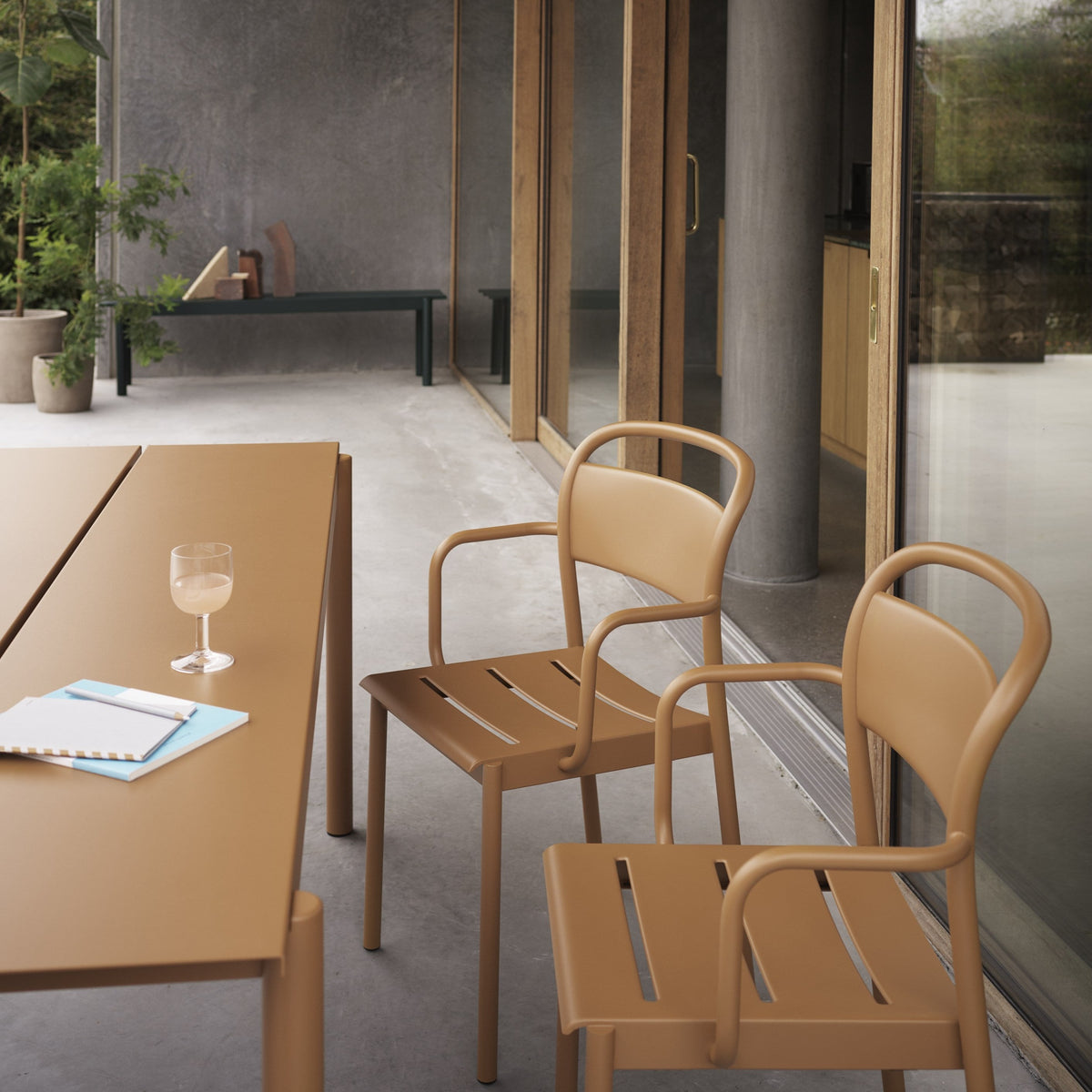 Muuto Linear Steel Outdoor Armchair